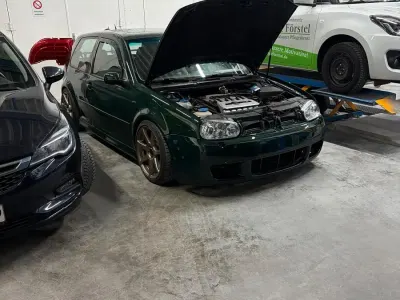 Brugt VW Golf IV R 204 HK (150 kW) 2000 Grøn Hatchback