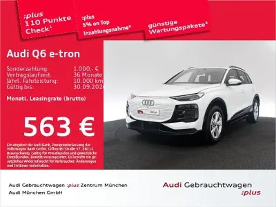 Gebraucht Audi Q6 e-tron Ambiente 284 kW (387 PS) 2025 Gletscherweiß metallic SUV