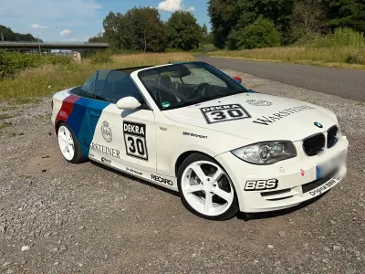 Gebraucht BMW 120 Cabriolet Sport Line 177 PS (130 kW) 2008 Weiß Cabrio