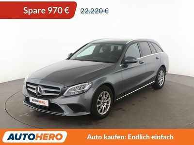 Grau Gebraucht 2019 Mercedes C200 Kombi | 21.250 € (Fairer Preis)