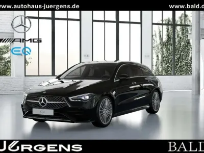 Gebraucht Mercedes CLA200 Shooting Brake AMG 163 PS (119 kW) 2025 Metalliclack kosmosschwarz Kombi