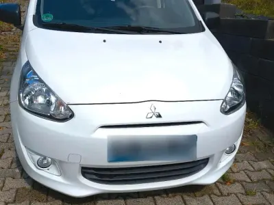 Gebraucht Mitsubishi Space Star 2014 Weiß Van / Kleinbus