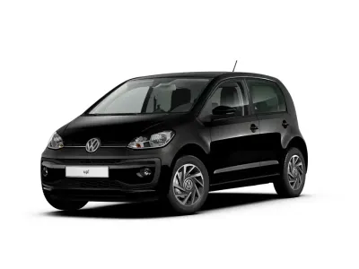 Gebraucht VW up! Sound 75 PS (55 kW) 2018 Schwarz Kleinwagen