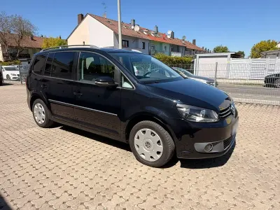 Gebraucht VW Touran Highline 140 PS (102 kW) 2011 Schwarz Van / Kleinbus
