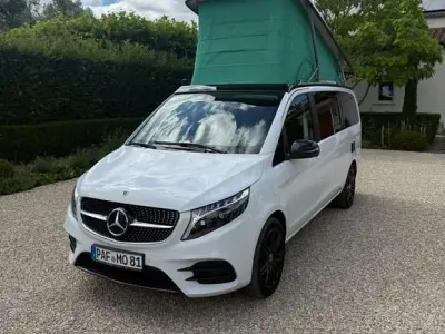 Gebraucht Mercedes V300 Marco Polo 237 PS (174 kW) 2023 Weiß Van / Kleinbus