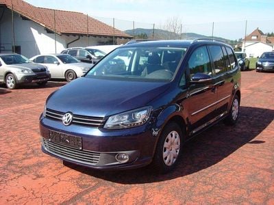 Gebraucht VW Touran Highline 140 PS (102 kW) 2011 Blau Van / Kleinbus