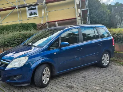 Gebraucht Opel Zafira 116 PS (85 kW) 2008 Blau Van / Kleinbus