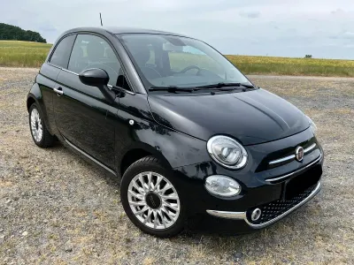 Gebraucht Fiat 500 Lounge 69 PS (50 kW) 2018 Schwarz Kleinwagen