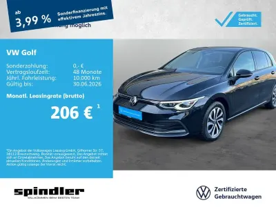 Gebraucht VW Golf VIII Active 150 PS (110 kW) 2023 Deep black perleffekt Limousine