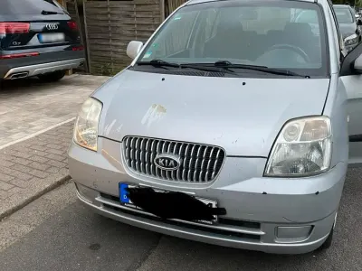Gebraucht Kia Picanto LX 65 PS (47 kW) 2007 Silber Kleinwagen