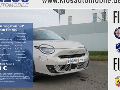 Neu Fiat 600 La Prima 110 PS (80 kW) 2026 Beige SUV