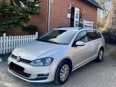 Gebraucht VW Golf VII Trendline 110 PS (80 kW) 2015 Silber Kombi