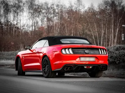 Gebraucht Ford Mustang GT 450 PS (330 kW) 2022 Rot Cabrio