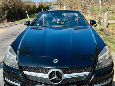 Gebraucht Mercedes SLK200 184 PS (135 kW) 2013 Schwarz Cabrio