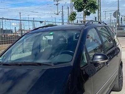 Gebraucht VW Sharan United 140 PS (102 kW) 2008 Schwarz Van / Kleinbus