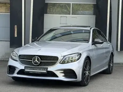 Usata Mercedes C300 AMG 245 CV (180 kW) 2021 Argento Berlina