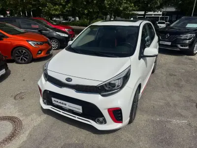Gebraucht Kia Picanto X-Line 101 PS (74 kW) 2019 (ud)clear white Kleinwagen