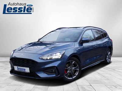 Chromablau metallic Gebraucht 2021 Ford Focus ST-Line Kombi | 19.890 € (Etwas zu teuer)