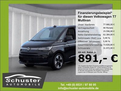 Gebraucht VW Multivan 245 PS (180 kW) 2025 Schwarz Van