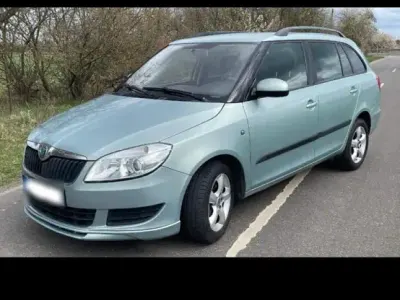 Gebraucht Skoda Fabia 86 PS (63 kW) 2010 Grün Kombi