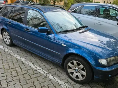Brugt BMW 318 143 HK (105 kW) 2002 Blå Stationcar
