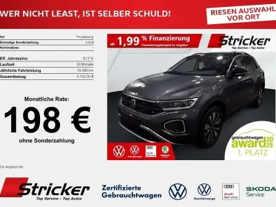 Gebraucht VW T-Roc Goal 150 PS (110 kW) 2025 Indiumgrau metallic SUV