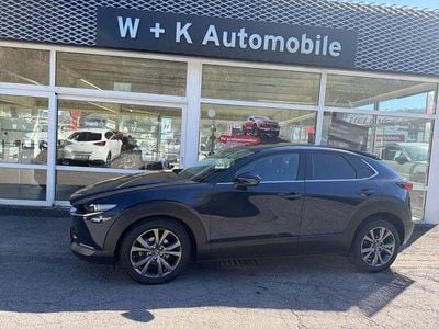 Gebraucht Mazda CX-30 Selection 186 PS (136 kW) 2022 Mitternachtsblau metallic SUV