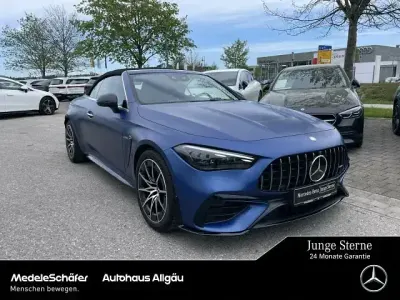 Gebraucht Mercedes CLE53 AMG Premium Plus 449 PS (330 kW) 2025 Manufaktur spektralblau magno Cabrio