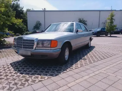 Gebraucht Mercedes 280 SE 185 PS (136 kW) 1983 Blau Limousine