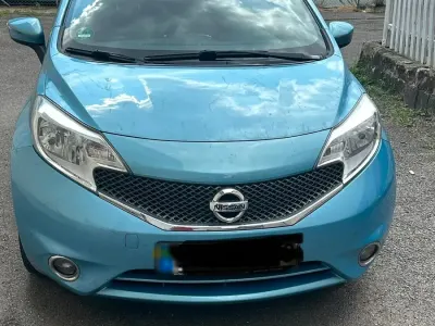 Gebraucht Nissan Note 80 PS (58 kW) 2014 Blau Kleinwagen