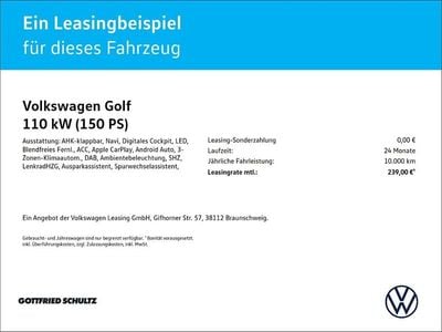 Schwarz Gebraucht 2025 VW Golf VIII Goal Kombi | 25.990 € (Guter Preis)