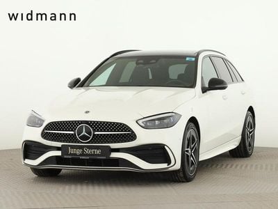 Unilack polarweiss Gebraucht 2023 Mercedes C300e AMG Kombi | 35.850 € (Fairer Preis)
