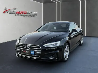 Gebraucht Audi A5 Sportback S-Line 190 PS (139 kW) 2019 Schwarz Kleinwagen