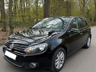 Gebraucht VW Golf VI Style 86 PS (63 kW) 2011 Schwarz Kleinwagen