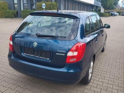 Gebraucht Skoda Fabia GreenLine 75 PS (55 kW) 2013 Blau Kombi