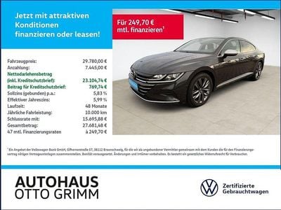 Mangangrau metallic (metallic) Gebraucht 2022 VW Arteon Elegance Limousine | 29.780 € (Guter Preis)