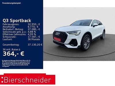 Weiss Gebraucht 2022 Audi Q3 Sportback S-Line SUV | 31.950 € (Fairer Preis)