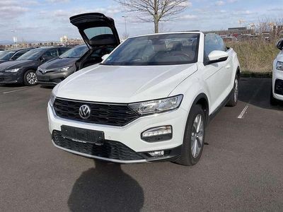 Gebraucht VW T-Roc Cabriolet Pure 116 PS (85 kW) 2020 Pure white Cabrio