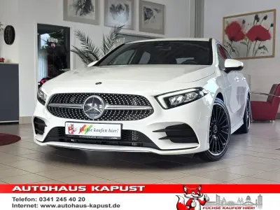 Gebraucht Mercedes A200 AMG 163 PS (119 kW) 2019 Polarweiss  unilack Limousine