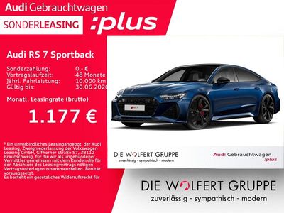 Second-hand Audi RS7 Ambiente 600 CP (441 kW) 2025 Albastru Hatchback