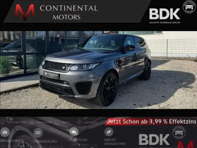 Begagnad Land Rover Range Rover Sport SVR 551 HK (405 kW) 2017 Grå SUV