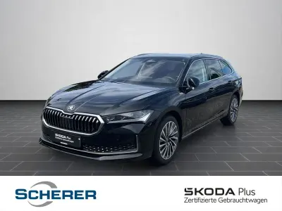 Gebraucht Skoda Superb LAURIN & KLEMENT 150 PS (110 kW) 2025 Onyxschwarz metallic Kombi