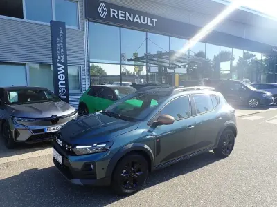 Neu Dacia Sandero Extreme 110 PS (80 kW) 2026 Grün SUV