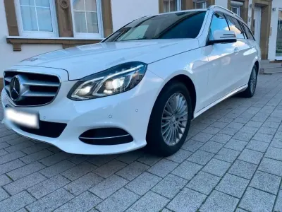 Brugt Mercedes E250 204 HK (150 kW) 2015 Hvid Stationcar