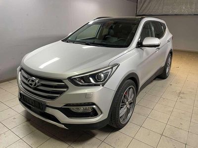 Gebraucht Hyundai Santa Fe Premium 200 PS (147 kW) 2016 Sleek silver / met SUV