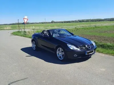 Gebraucht Mercedes SLK200 184 PS (135 kW) 2010 Schwarz Cabrio