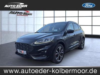 Gebraucht Ford Kuga ST-Line X 150 PS (110 kW) 2021 Obsidian schwarz (schwarz) SUV