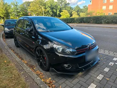 Gebraucht VW Golf VI R 200 PS (147 kW) 2009 Schwarz Limousine