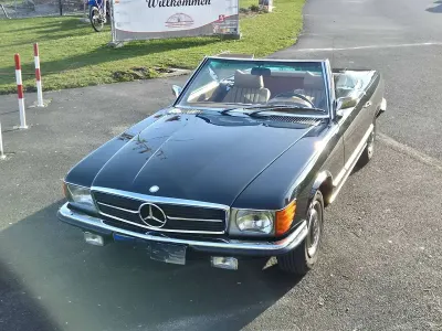 Gebraucht Mercedes SL450 190 PS (139 kW) 1974 Grün Cabrio