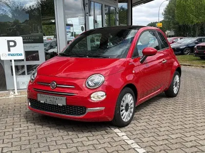 Gebraucht Fiat 500 Dolcevita 69 PS (50 kW) 2022 Passione rot Kleinwagen